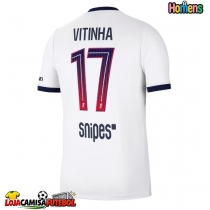 Camisa de Futebol Paris Saint-Germain Vitinha #17 Equipamento Secundário 2026-27 Manga Curta